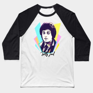 Wpap Pop Art Billy Joel Fan Art Baseball T-Shirt